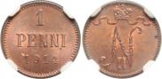 1 penni 1914 year