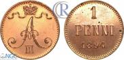 1 penni 1894 year