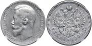 1 rouble 1900 year