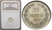 25 pennia 1913 year