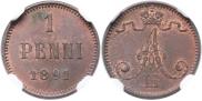 1 penni 1891 year