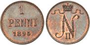 1 penni 1895 year