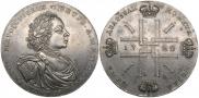 2 roubles 1722 year