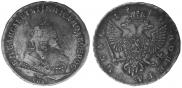 1 rouble 1744 year