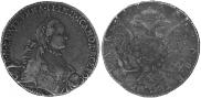 1 rouble 1763 year