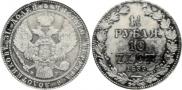 1,5 roubles - 10 złotych 1836 year