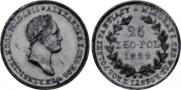 25 złotych 1829 year