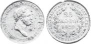 25 złotych 1828 year