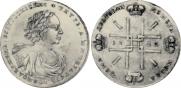 2 roubles 1722 year