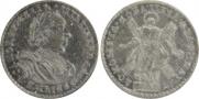 2 roubles 1720 year