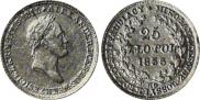 25 złotych 1833 year