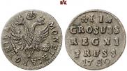 2 grosze 1759 year