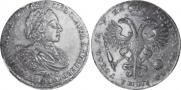 1 rouble 1721 year