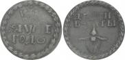 Beard token coin 1705 year