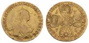 5 roubles 1775 year