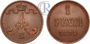 1 penni 1875 year