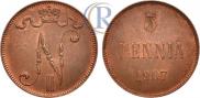 5 pennia 1907 year