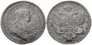 1 rouble 1739 year