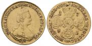 5 roubles 1781 year