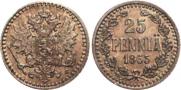 25 pennia 1865 year