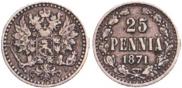 25 pennia 1871 year