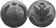 5 kopecks 1783 year