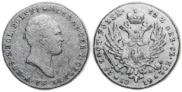 25 złotych 1819 year