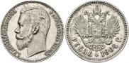 1 rouble 1904 year