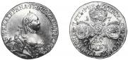 5 roubles 1764 year