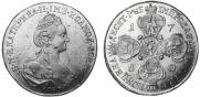 10 roubles 1780 year