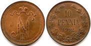 10 pennia 1912 year