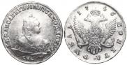 1 rouble 1746 year