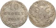 10 groszy 1831 year