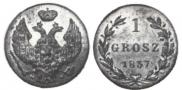 1 grosz 1837 year