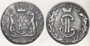 1 kopeck 1768 year