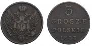 3 grosze 1833 year