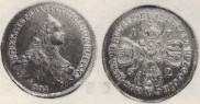 10 roubles 1762 year