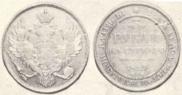 3 roubles 1829 year