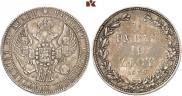 1,5 roubles - 10 złotych 1838 year