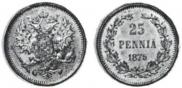 25 pennia 1875 year