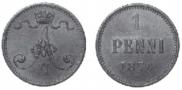 1 penni 1876 year