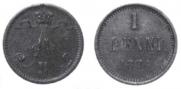 1 penni 1874 year