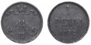 1 penni 1882 year