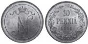 10 pennia 1911 year