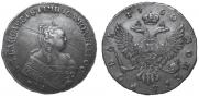 1 rouble 1750 year