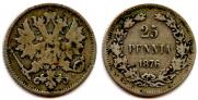 25 pennia 1876 year