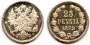 25 pennia 1872 year