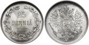 25 pennia 1913 year