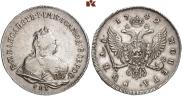 1 rouble 1742 year