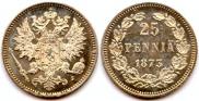 25 pennia 1873 year